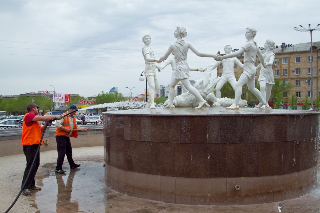 Кругом вода: сегодня в Волгограде открывается сезон фонтанов