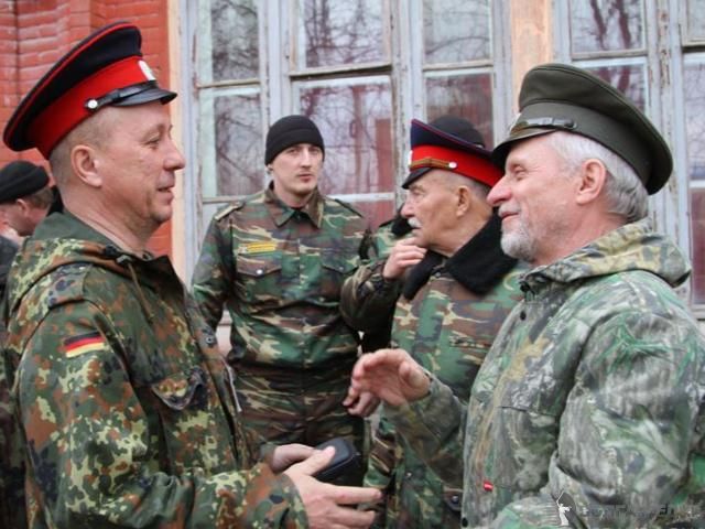 Волгоградских казаков в Крыму встречали как освободителей