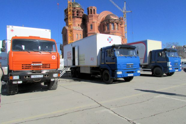В села Волгоградской области направили мобильные комплексы здоровья