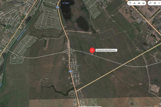 Объездную Волгограда нанесли на Яндекс и Гугл.Карты
