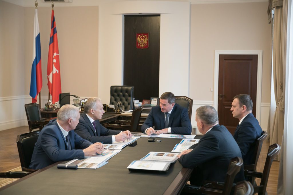 В Волгограде прошла встреча Андрея Бочарова с Юрием Сорокиным