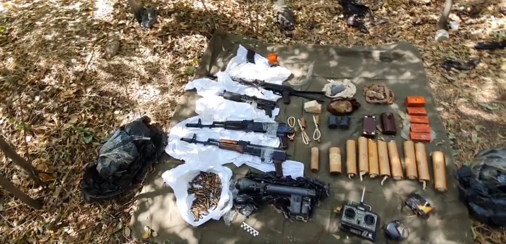 В Волгограде нашли тайник с оружием группировки Кадина