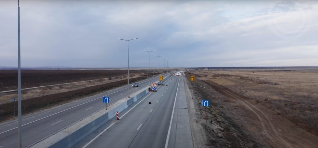 Волгоградец снял реконструкцию трассы Р-22 с высоты птичьего полета