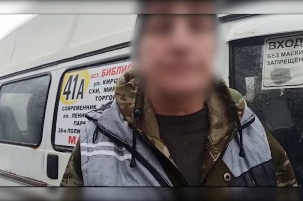 В Волгограде сняли с линии пьяного водителя маршрутки №41а