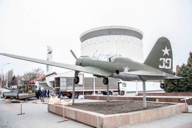 В Волгограде отреставрируют макет самолета СУ-2