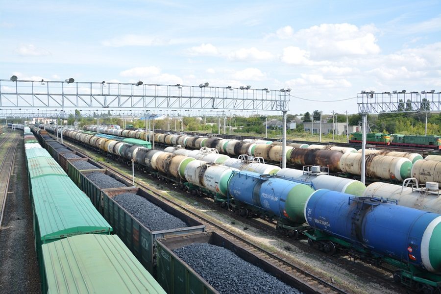 Погрузка на железной дороге в Волгоградской области превысила 5,9 млн тонн