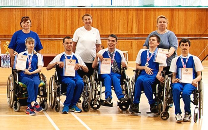 Волгоградская команда стала второй на чемпионате России по бочча