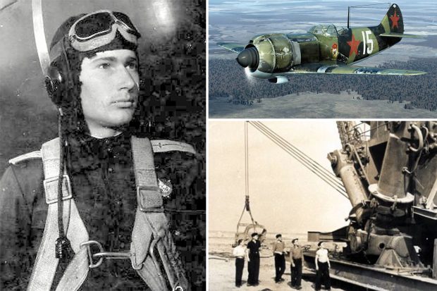 Сталинградский летчик Николай Белоусов десять раз вылетал на боевые задания