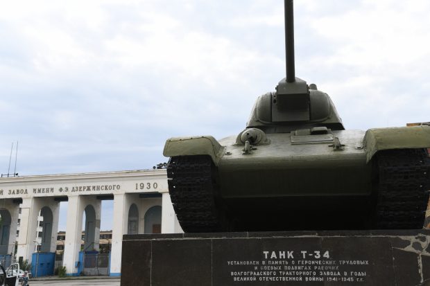 В Волгограде не был найден подрядчик для ремонта памятника танку Т-34