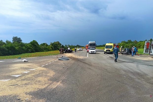 В ДТП на трассе Р-22 под Волгоградом днем погибла женщина
