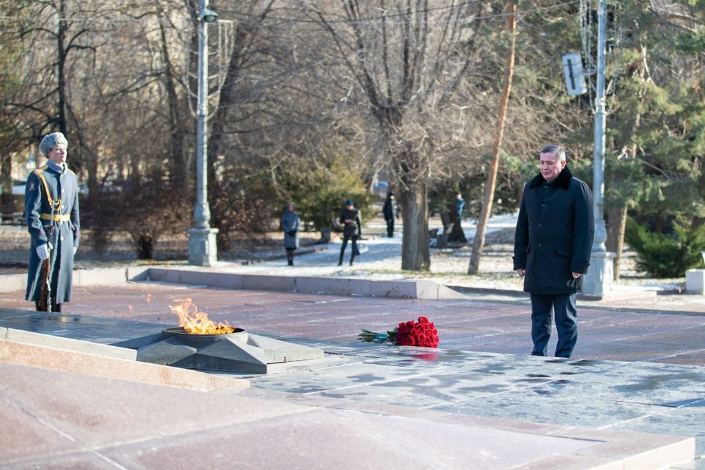 Волгоградская область отмечает День Неизвестного Солдата