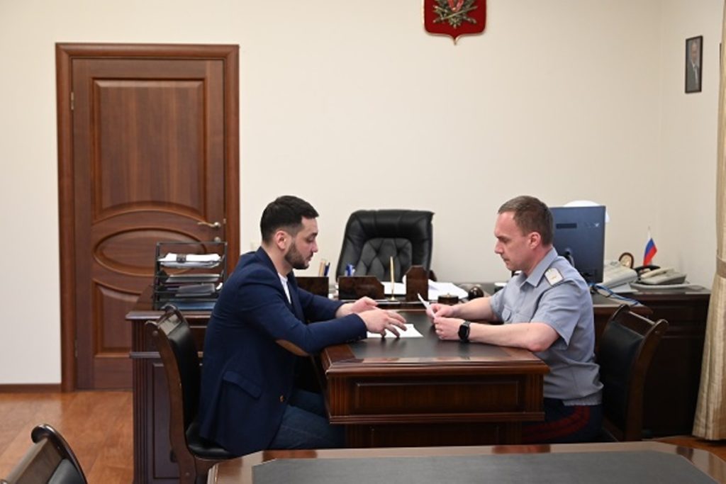 В Волгограде глава регионального УФСИН провел встречу с новым председателем ОНК