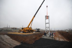 Волгоградцам показали вид сверху на новый завод