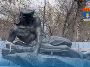 На севере Волгограда восстановят памятник морякам Волжской флотилии