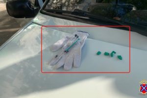 Волгоградские полицейские обнаружили наркотики у пьяного водителя