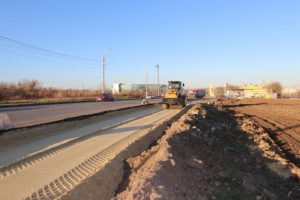 В Волгограде приступили к расширению круговой развязки у Мамаева кургана