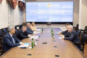 Андрей Бочаров обсудил крупные проекты с главой компании «ЕвроХим»