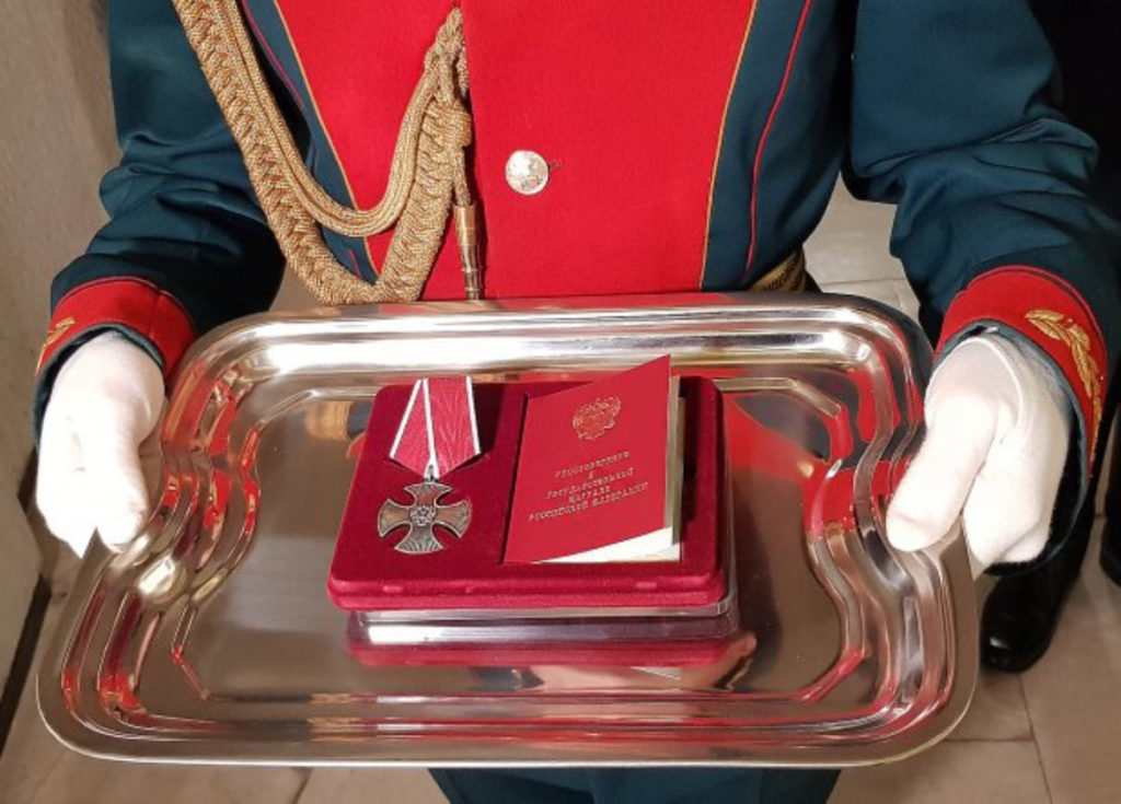 В Волгограде за мужество и отвагу наградили 9 бойцов, отличившихся в зоне СВО