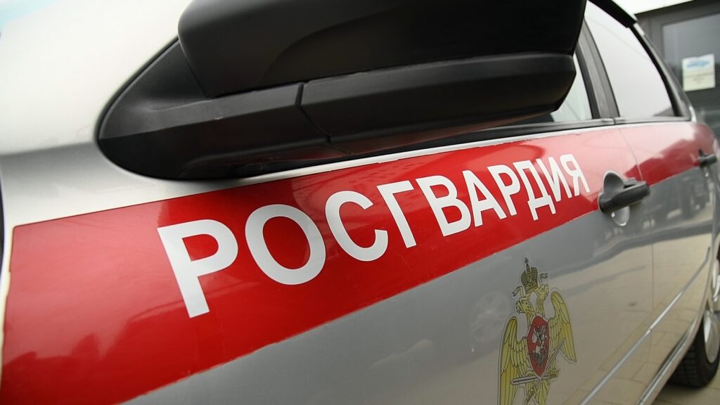 Сотрудники Росгвардии рассказали о своей службе детям в волгоградском лагере