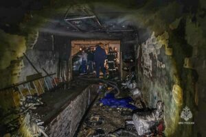 В Волгоградской области два гаража загорелись из-за короткого замыкания