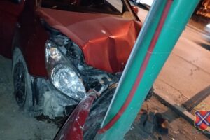 Под Волгоградом при столкновении двух иномарок Hyundai пострадал пассажир
