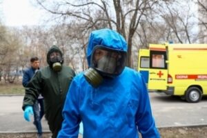 Условный завоз опасной инфекции предотвратили на учениях в аэропорту Волгограда