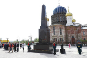 В Городище Волгоградской области открыли памятную стелу