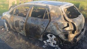 5 мая в Советском районе Волгограда загорелся автомобиль