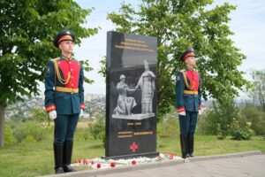 В Волгограде открыли памятный знак воинам Мордовии, защищавшим Сталинград
